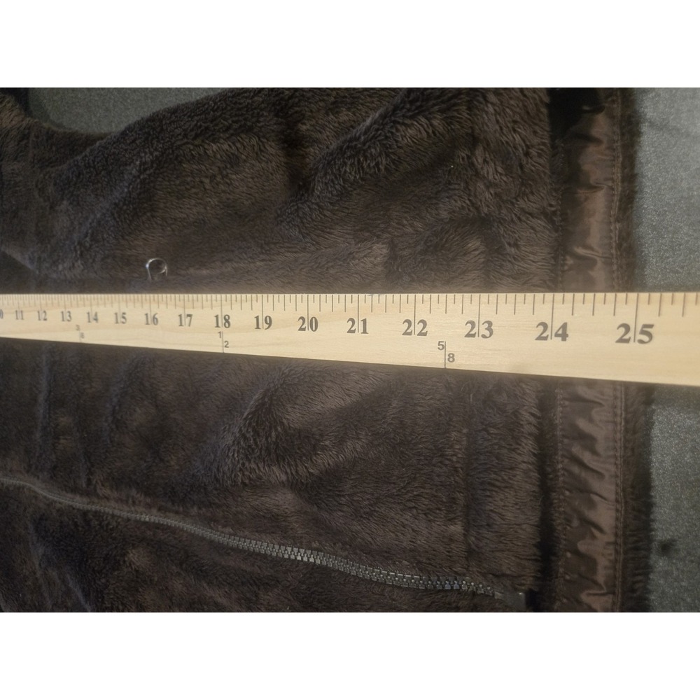 The North Face Womens Medium Black High Pile Fleece Jacket Full Zip Soft Y2K - Picture 10 of 10